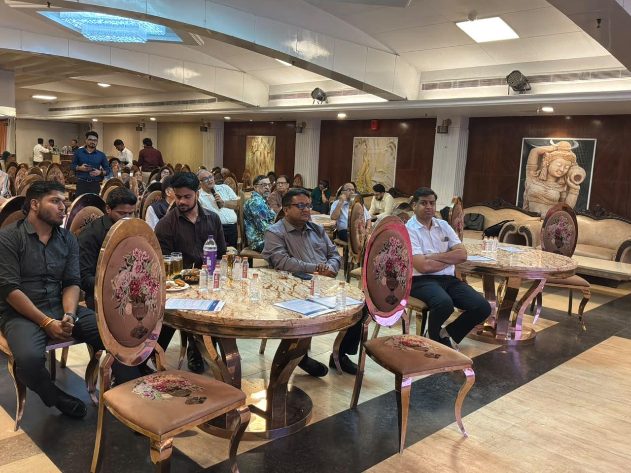 Doctors seated at round tables during Metabolic Summit 2026 in Faridabad